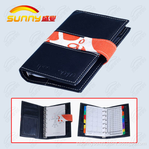 2014 fancy elastic band notebook